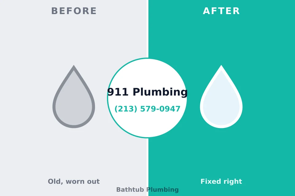 Before and after: plumbing company Ossian, IN